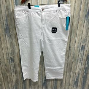 INC Plus Skinny Crop Jeans sz 20W NEW # X111​​​